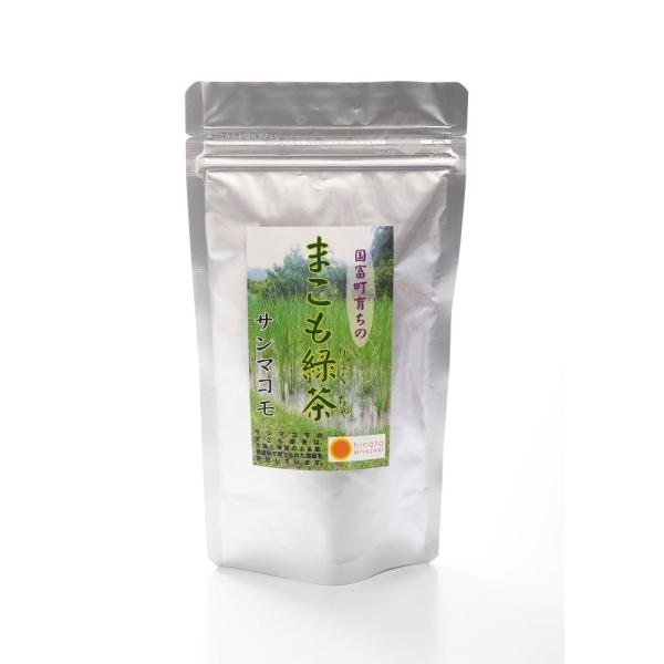 まこも 緑茶 50g ( ティーパック5g×10包) 宮崎県 国富町産 ネコポス送料無料！ビタミン ミネラル 葉緑素 がたっぷり！お茶 ギフト 宮崎産直